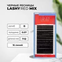 Ресницы чёрные Lovely LASHY, 16 линий MIX Ресницы чёрные Lovely LASHY, 16 линий MIX