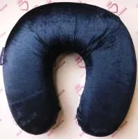Ортопедическая подушка для шеи, темно-синяя