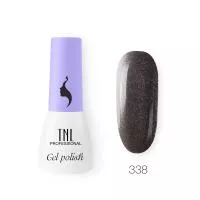 Гель-лак TNL 8 Чувств Mini №338 - графитовая пыль (3,5 мл.)