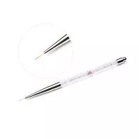 Кисть для рисования TNL - 00 (с сиреневыми кристаллами)