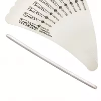 SunShine, Пилка WHITE бумеранг 100/100 C10WT, 10 шт белая