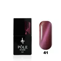 Гель-лак POLE - кошачий глаз №41 - сангрия (8 мл.)